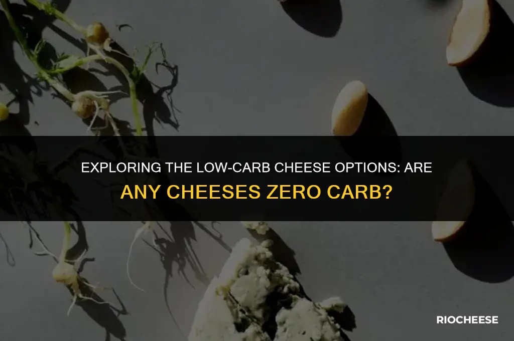are any cheeses zero carb