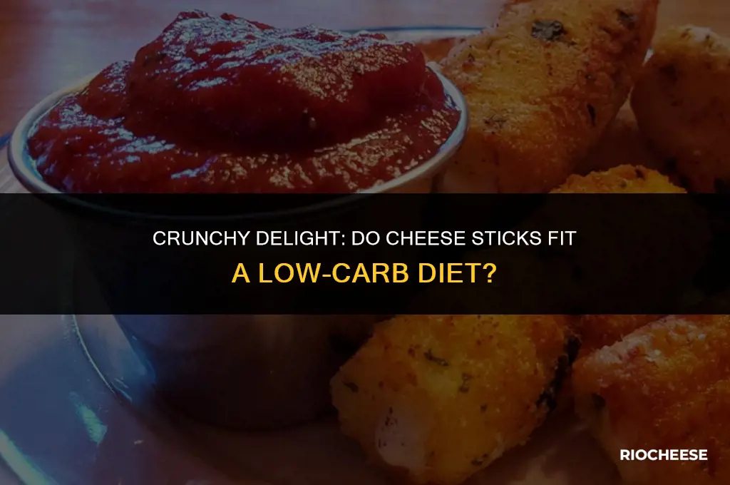 are cheese sticks low carb