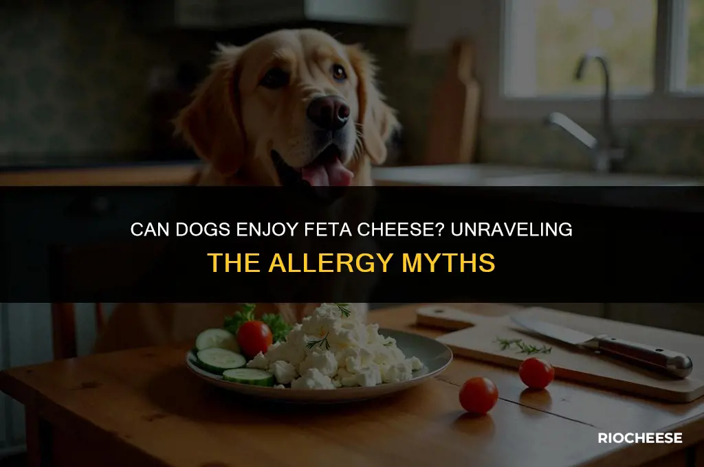 are dogs allergic to feta cheese