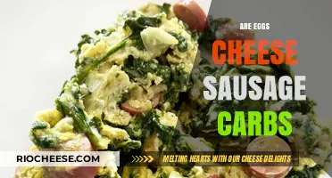 Exploring the Nutritional Landscape: Eggs, Cheese, Sausage, and Carbs