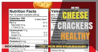 Crunching the Numbers: Are Ritz Cheese Crackers a Healthy Snack?