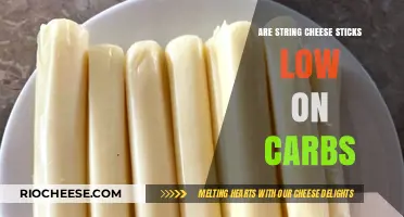 Unveiling the Truth: String Cheese Sticks and Their Carb Content