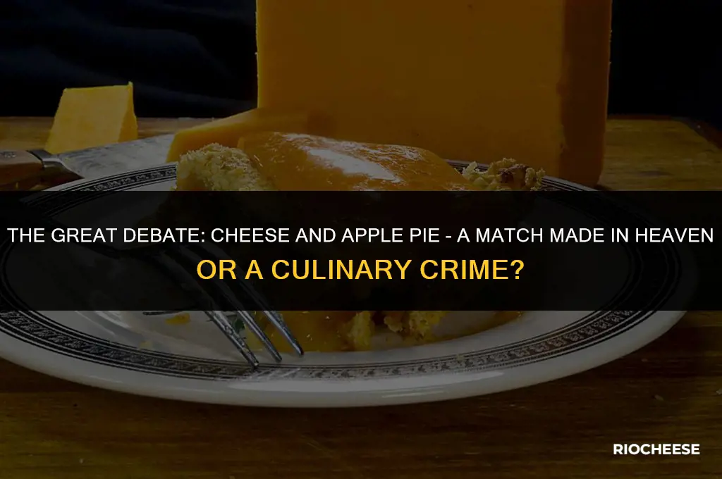 are you suppose to server cheese with apple pie