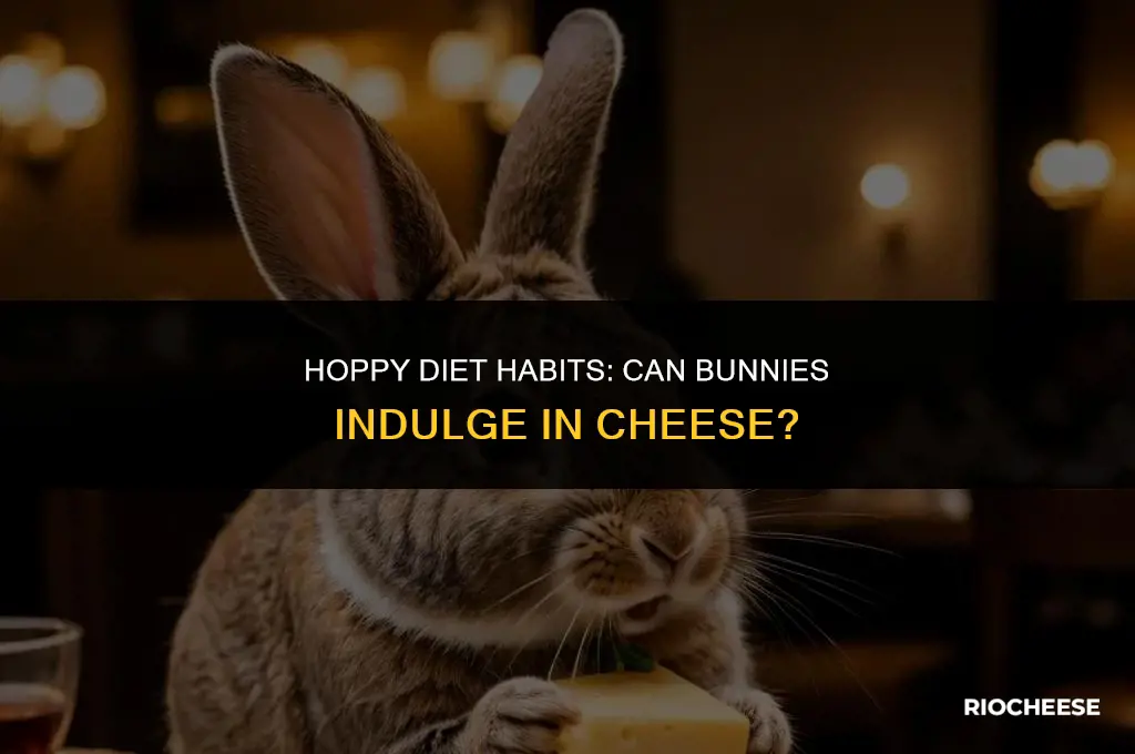 can bunnies eat cheese
