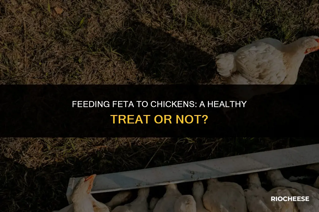 can chickens eat feta cheese