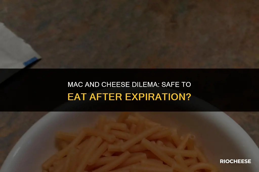 can i eat kraft mac and cheese after expiration date