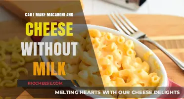 Creamy Mac and Cheese: Milk-Free Recipe Revealed!