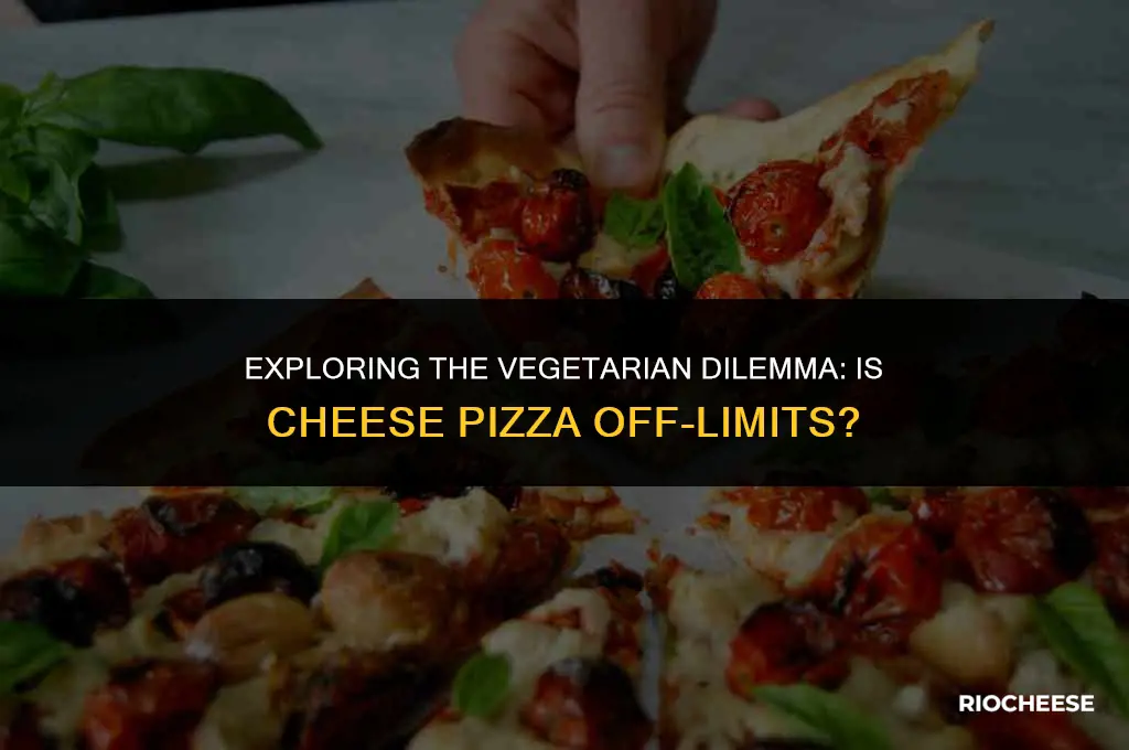 can vegetarians eat cheese pizza