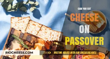 Passover Dairy Dilemma: Is Cheese on the Menu?