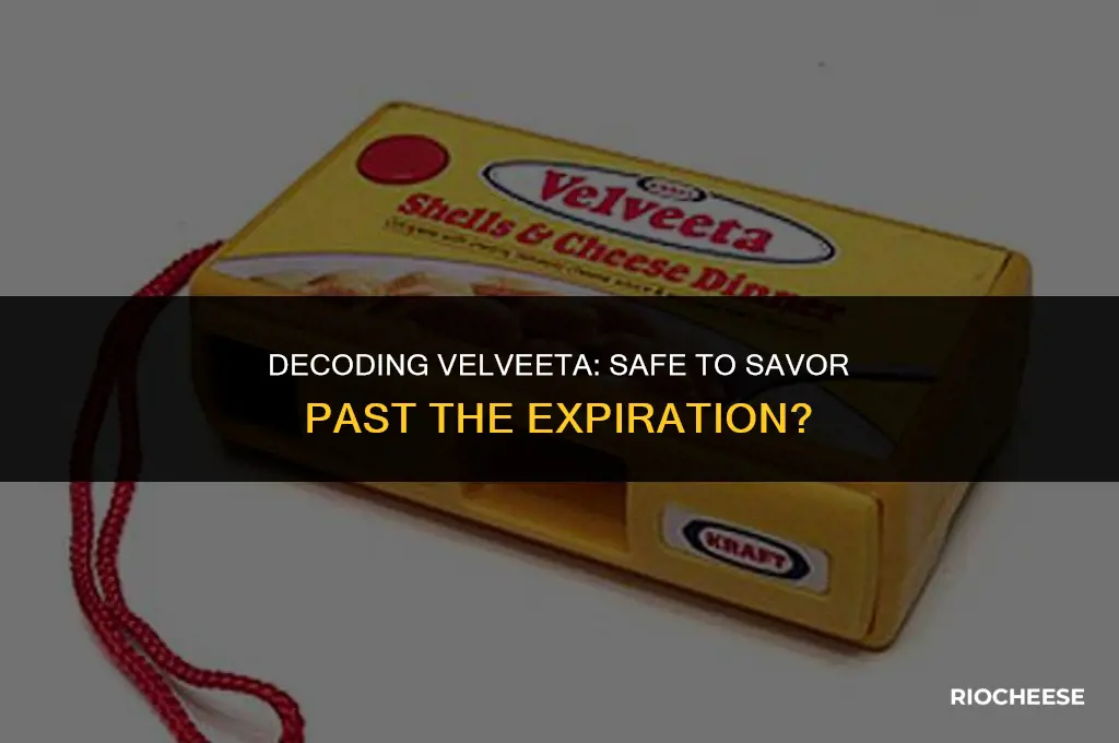 can you eat velveeta cheese after expiration date