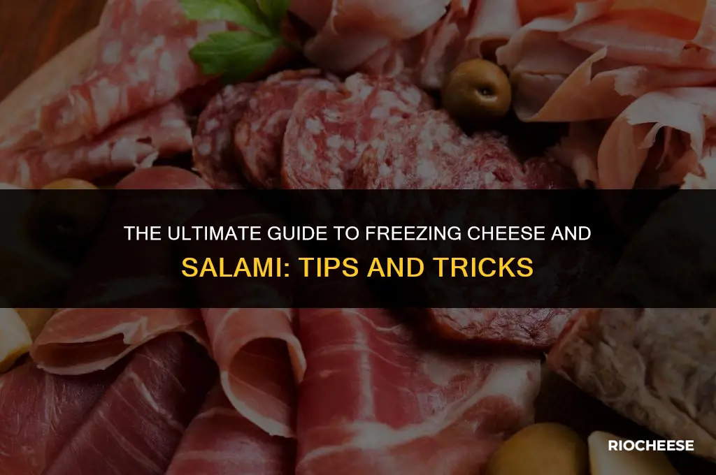 can you feeze cheese and salami