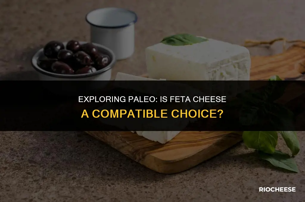 can you feta cheese on paleo