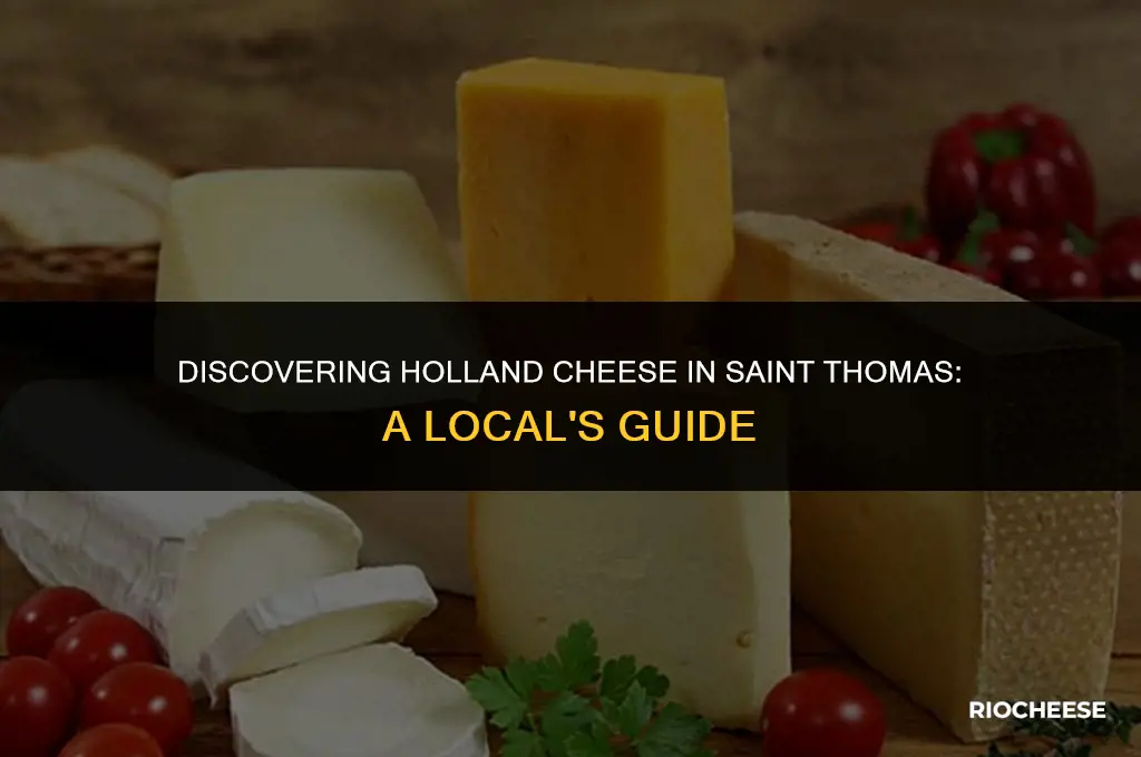 can you find holland cheese in saint thomas