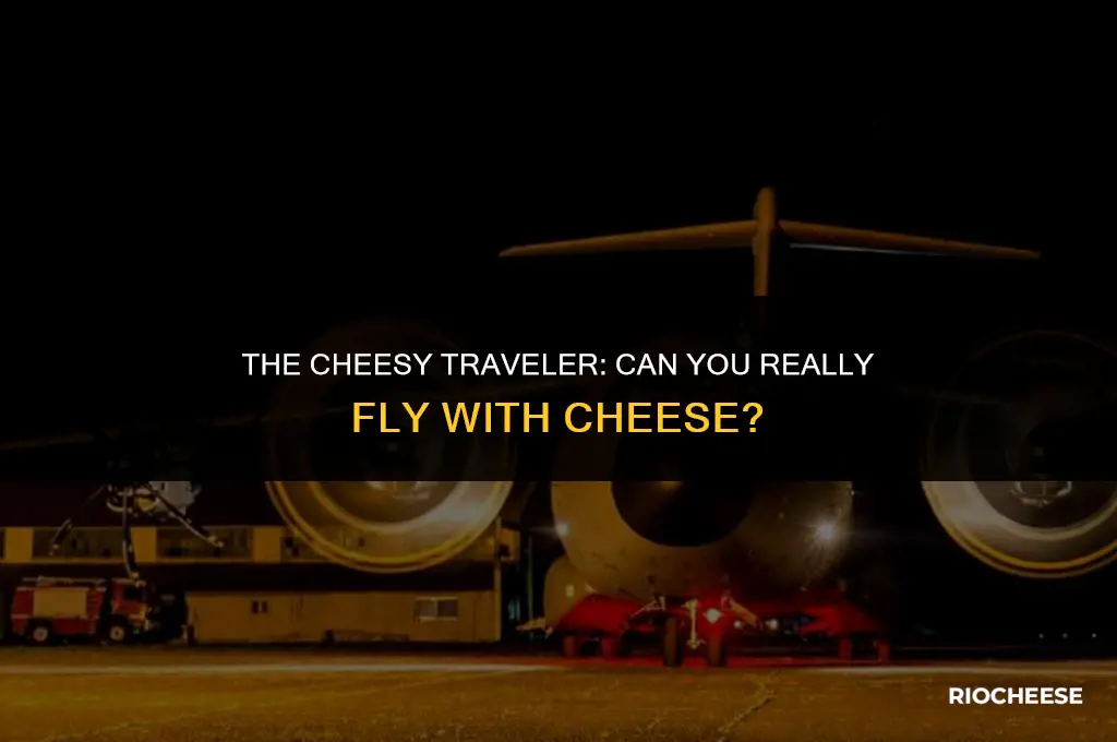 can you fly with cheese