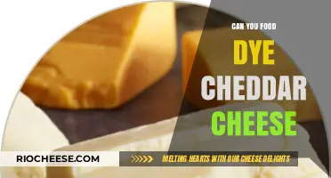 Dyeing Cheddar Cheese: A Fun and Creative Kitchen Experiment