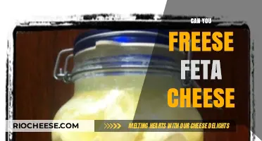 Feta Freeze: Exploring the Art of Preserving Crumbly Cheese