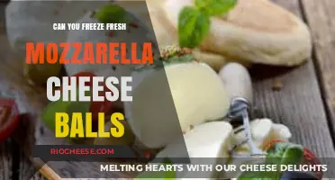 Preserving Freshness: The Ultimate Guide to Freezing Mozzarella Cheese Balls