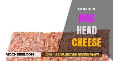 Preserving Tradition: The Art of Freezing Hog Head Cheese