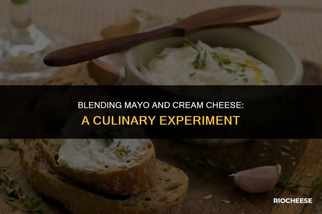 can you mix mayo and cream cheese