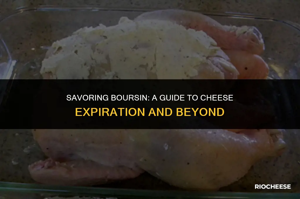 can you use boursin cheese after expiration date
