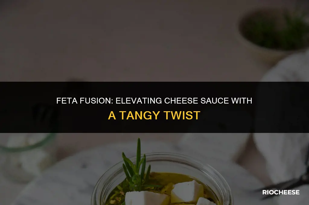 can you use feta cheese in cheese sauce