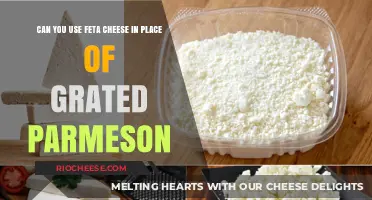 Feta vs. Parmesan: A Cheesy Substitute Showdown