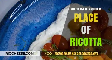 Feta vs. Ricotta: A Cheesy Substitute Showdown