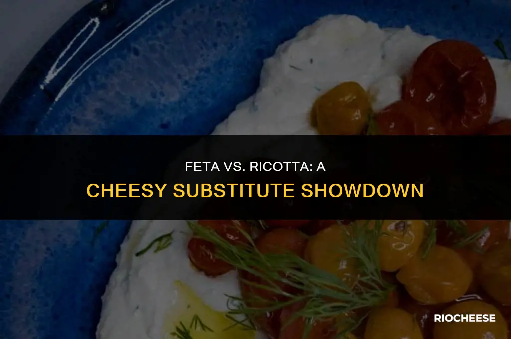 can you use feta cheese in place of ricotta