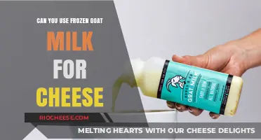 From Freezer to Farmhouse: The Surprising Truth About Using Frozen Goat Milk for Cheese