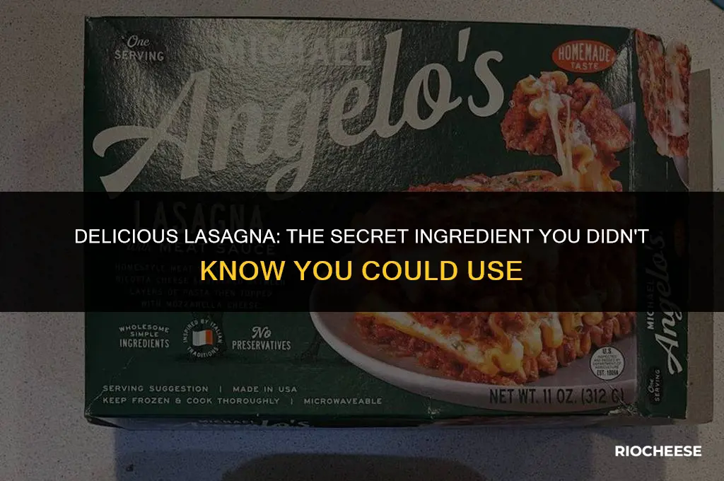 can you use frozen ricotta cheese in lasagna