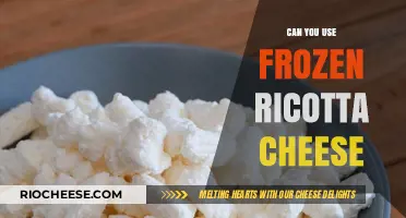 From Freezer to Feast: The Versatility of Frozen Ricotta Cheese