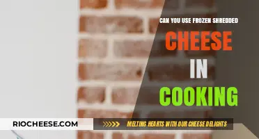 Cooking with Frozen Shredded Cheese: Tips and Tricks