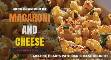 Goat Cheese Twist: Reinventing Classic Macaroni and Cheese