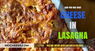 Goat Cheese in Lasagna: A Delicious Twist on a Classic Dish