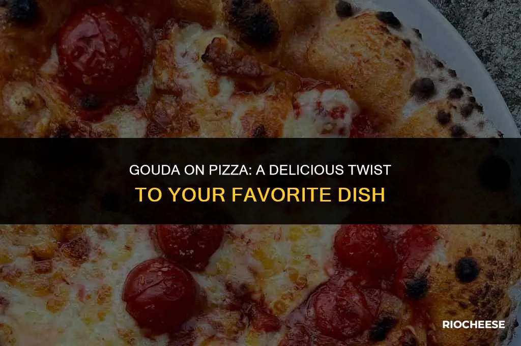 can you use gouda cheese for pizza