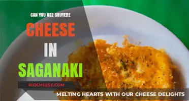 Gruyère Cheese in Saganaki: A Swiss Twist on a Greek Classic