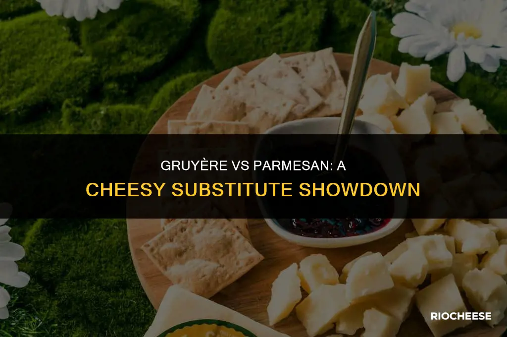 can you use gruyere cheese instead of parmesan