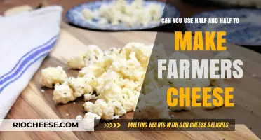 From Cream to Curds: Making Farmer's Cheese with Half and Half