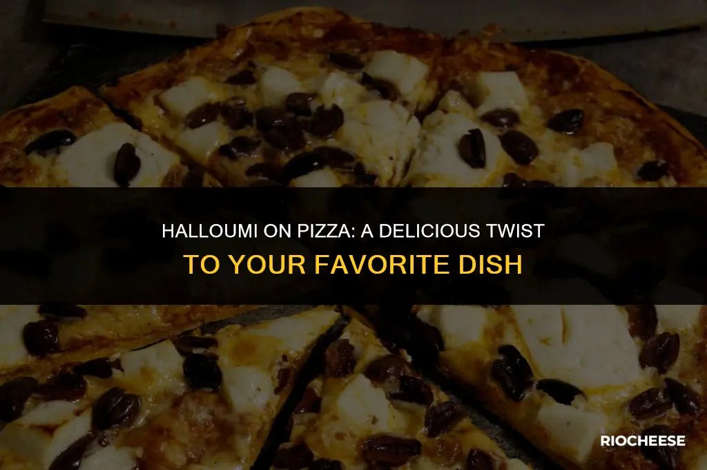can you use halloumi cheese on pizza