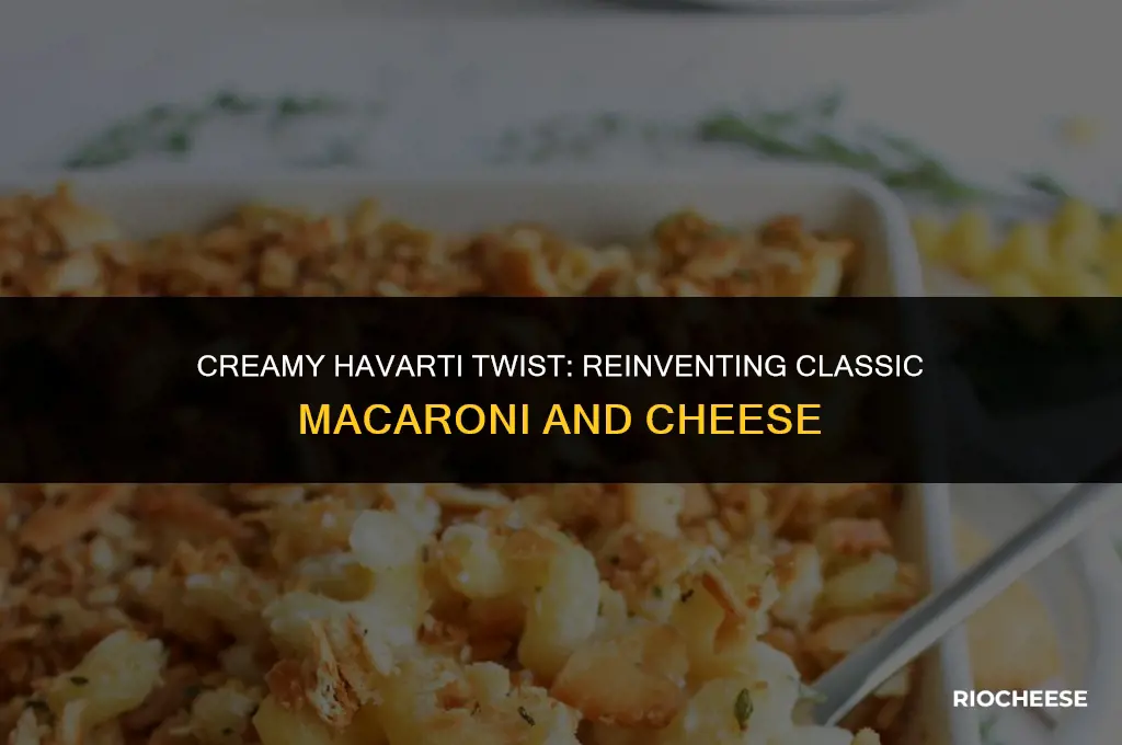 can you use havarti cheese in macaroni and cheese