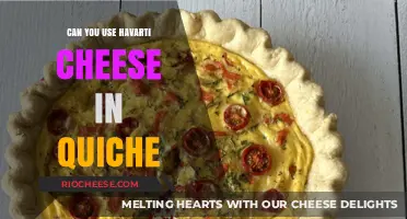 Delicious Havarti Cheese Quiche: A Perfect Fusion of Flavors