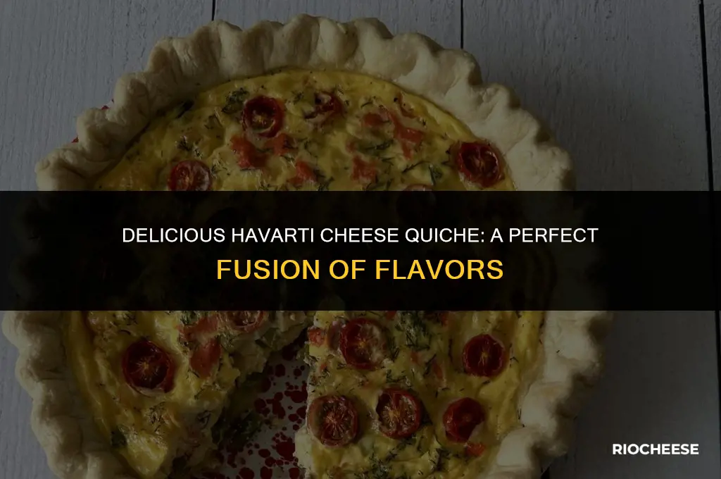 can you use havarti cheese in quiche