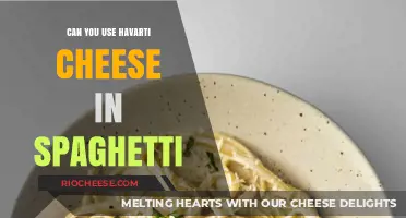 Havarti Cheese in Spaghetti: A Delicious Twist on a Classic Dish