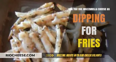 Mozzarella Magic: Elevating Fries to a Cheesy Delight