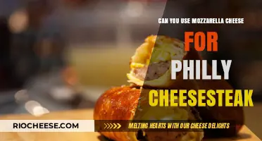 Mozzarella Twist: Reinventing the Classic Philly Cheesesteak