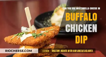 Mozzarella Twist: Elevating Buffalo Chicken Dip with Creamy Goodness