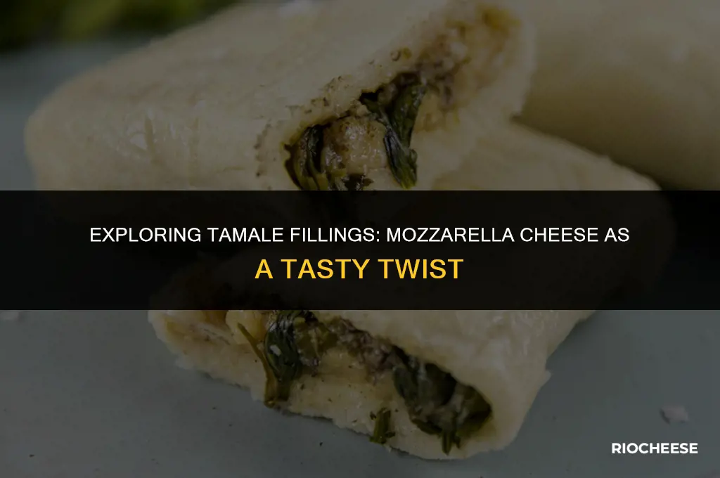 can you use mozzarella cheese in tamales