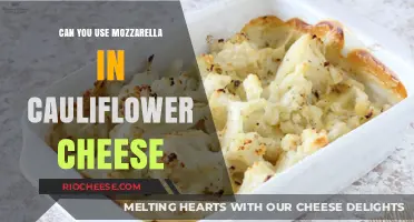 Mozzarella Magic: Elevating Cauliflower Cheese to New Heights