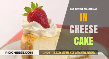 Mozzarella Magic: A Cheesy Twist on Classic Cheesecake