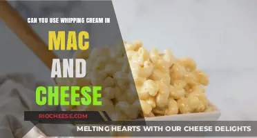 Creamy Twist: Whipping Cream's Surprising Role in Mac and Cheese